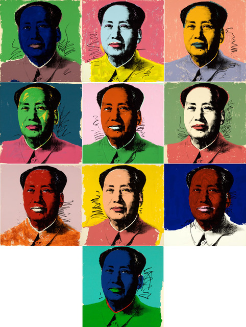 Andy Warhol, ‘Mao #90-99 (suite of 10 prints)’, 1972, Martin Lawrence Galleries