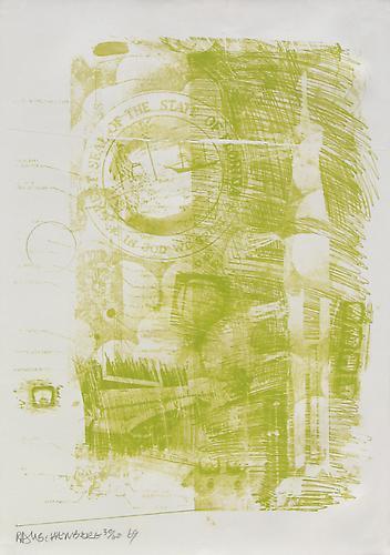 Robert Rauschenberg, ‘Marsh’, 1969, Vertu Fine Art