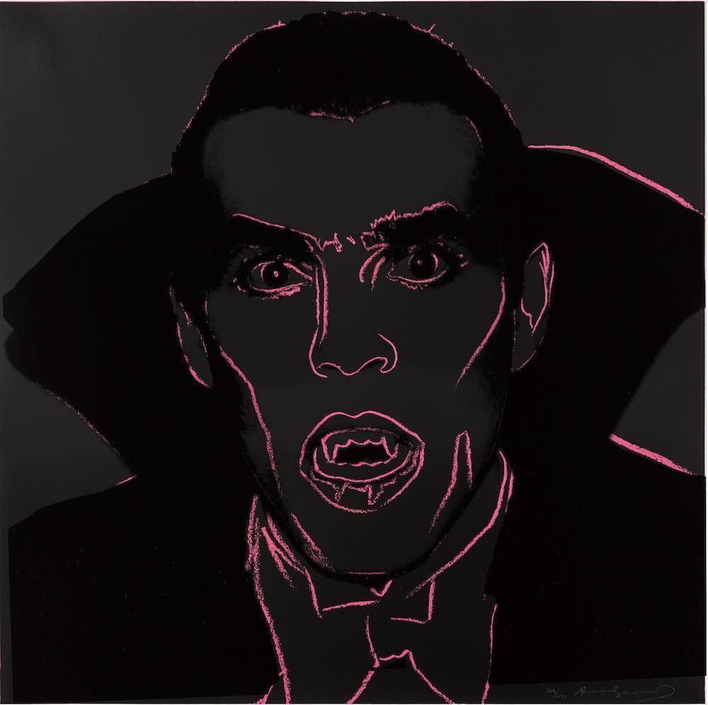 Andy Warhol - Dracula, from Myths (F. & S. 264)