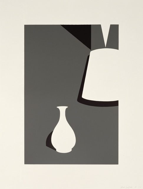 Patrick Caulfield, ‘Lamp and Lung Ch'uan Ware’, 1990, Cristea Roberts Gallery