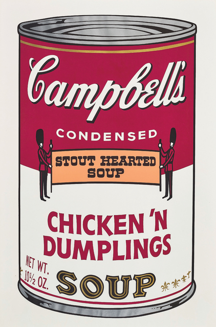 Andy Warhol, ‘Chicken 'N Dumplings, from Campbell's Soup II’, 1969, Print, Screenprint in colours, on wove paper, with full margins., Phillips