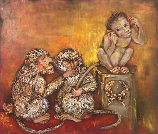 Rita Kashap, ‘Die drei Affen’, 2012, Galerie Makowski