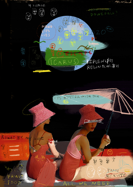 Adriana Miranda, ‘Escape (Thankful For You)’, 2020, Painting, Digital Painting, Dab Art
