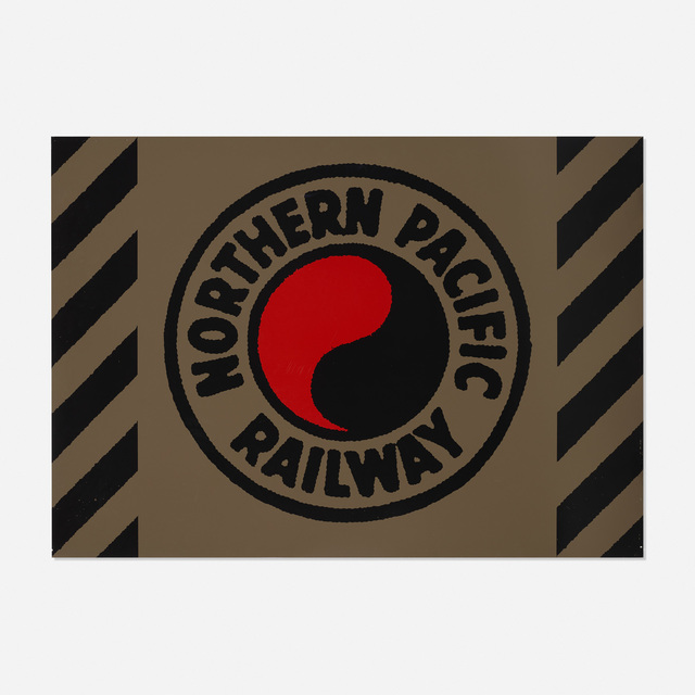 Robert Cottingham, ‘Northern Pacific Railway’, 1987, Wright
