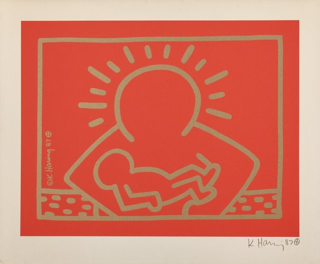 Keith Haring, ‘A Very Special Christmas’, 1987, Heritage Auctions