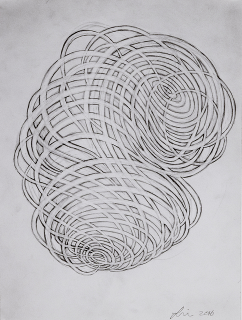 Linda Fleming, ‘Gouache Wall Drawing (graphite)’, 2017, Robischon Gallery