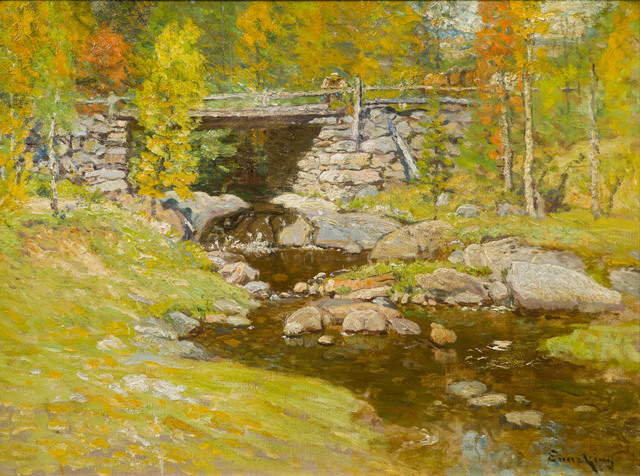 John Joseph Enneking, ‘Brook in Autumn’, 19th -20th Century, Vose Galleries