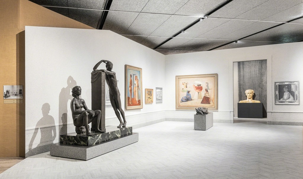 Exhibition view of “Post Zang Tumb Tuuum. Art Life Politics: Italia 1918-1943”Photo Delfino Sisto Legnani andMarco Cappelletti18February -25 June 2018Fondazione Prada, MilanoCourtesy Fondazione Prada Exhibition view of “Post Zang Tumb Tuuum. Art Life Politics: Italia 1918-1943”Photo Delfino Sisto Legnani andMarco Cappelletti18February -25 June 2018Fondazione Prada, MilanoCourtesy Fondazione Prada