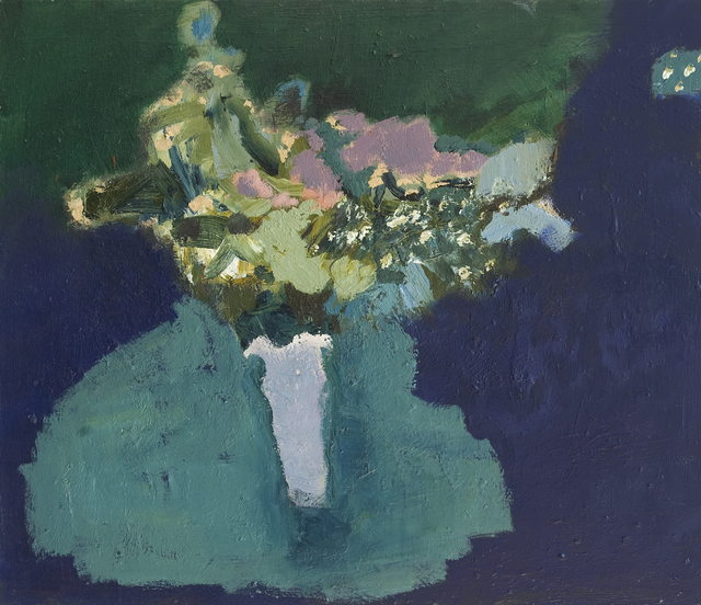Jennifer Hornyak, ‘Green Meteor’, 2021, Painting, Huile sur toile / Oil on Canvas, Galerie de Bellefeuille