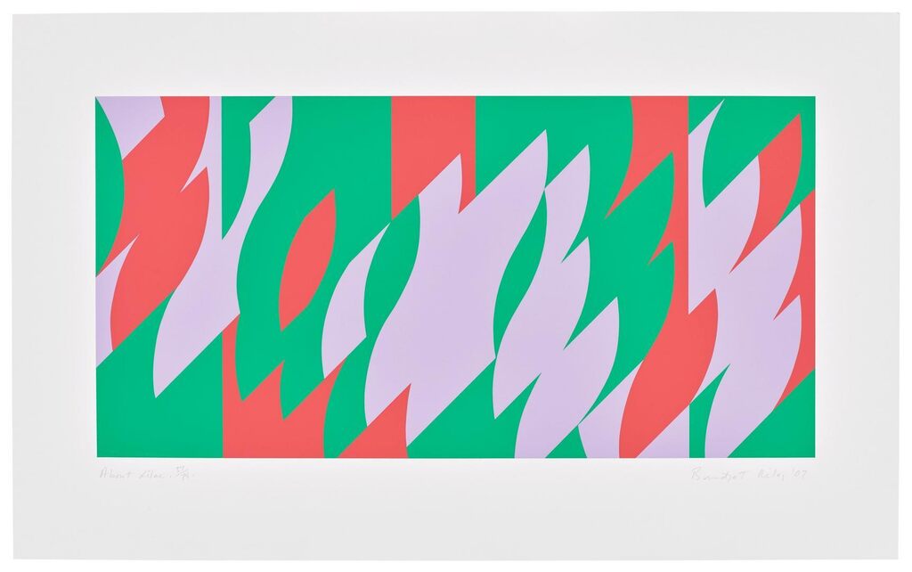 Bridget Riley - About Lilac