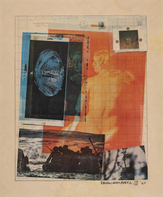 Robert Rauschenberg, ‘Paris Review Poster’, 1965, Itineris