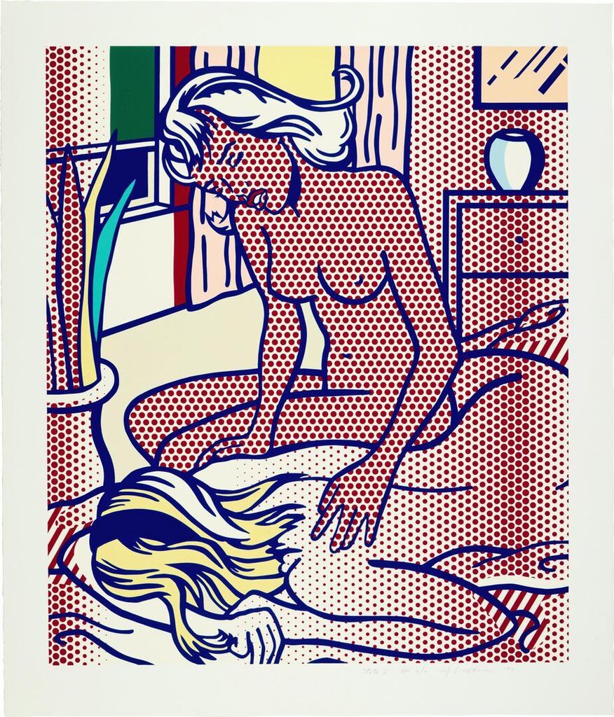 Roy Lichtenstein - Two Nudes (State I) (from Nudes Series)