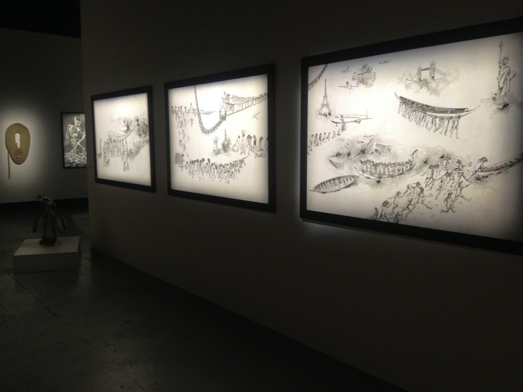 Mamady SEYDI: Drawings, exhibition "FUIR" Foundation BLACHERE, Apt (France) 2017 Mamady SEYDI: Drawings, exhibition "FUIR" Foundation BLACHERE, Apt (France) 2017
