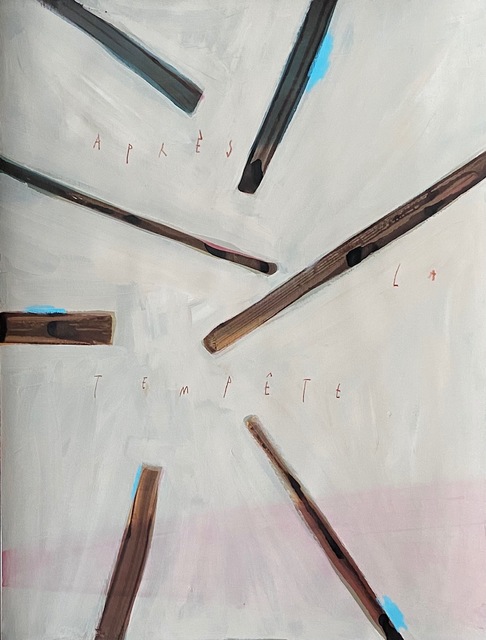 Arpaïs Du Bois, ‘après la tempête’, 2021, Drawing, Collage or other Work on Paper, Mixed media on paper, GALLERY FIFTY ONE
