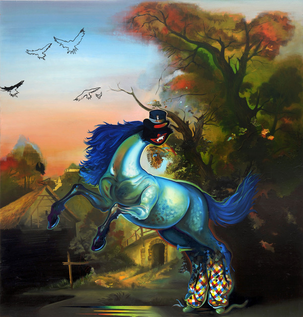 Steve Viezens, ‘Behemoth’, 2011, Painting, Oil on canvas, Galerie Kleindienst