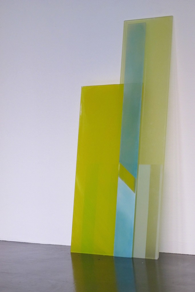 Sandblasted glass installation with oilpaints 'More Of It'. Featured in the solo exhibition 'Goodbye to my Imaginary Friends' by Steye Felix. Sandblasted glass installation with oilpaints 'More Of It'. Featured in the solo exhibition 'Goodbye to my Imaginary Friends' by Steye Felix.