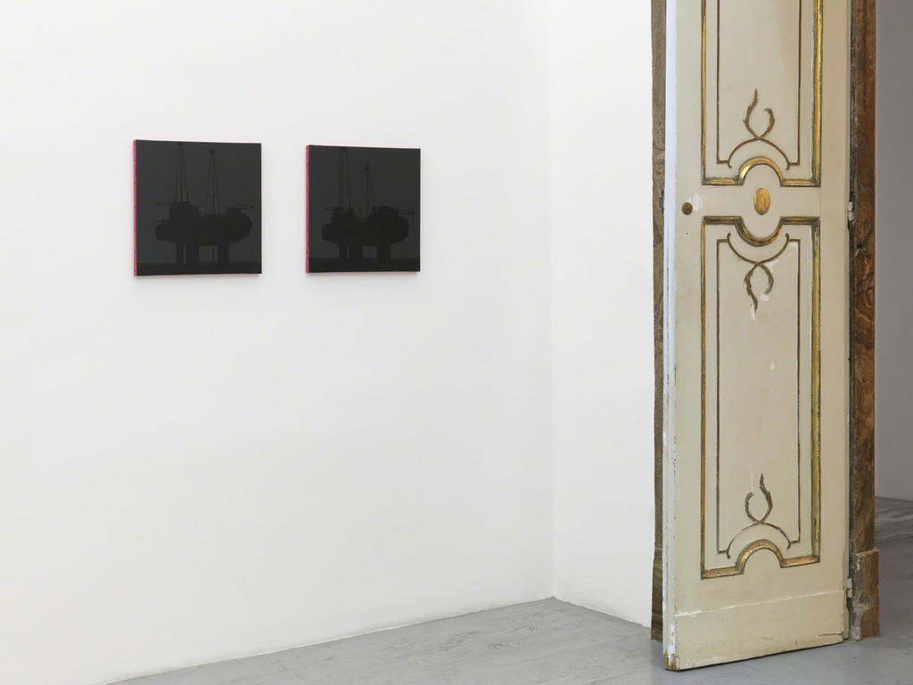 Marco Neri - marcobaleno - partial view of the exhibition - November 2014 - Galleria Alfonso Artiaco, Napoli Marco Neri - marcobaleno - partial view of the exhibition - November 2014 - Galleria Alfonso Artiaco, Napoli