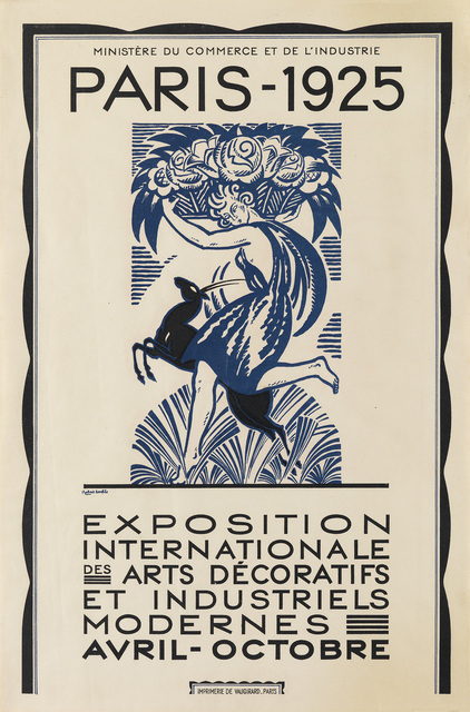 Robert Bonfils, ‘PARIS / EXPOSITION INTERNATIONALE DES ARTS DÉCORATIFS ET INDUSTRIELS MODERNES’, 1925, Swann Auction Galleries