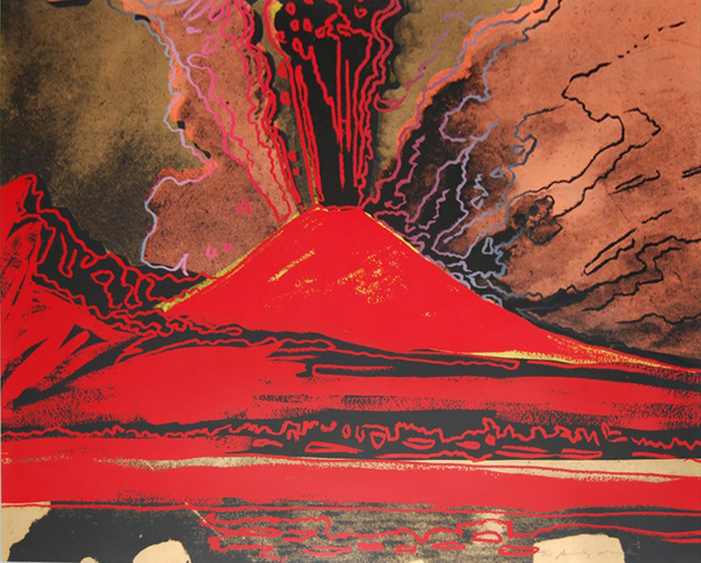 Andy Warhol, ‘Mount Vesuvius’, 1985, IFAC Arts
