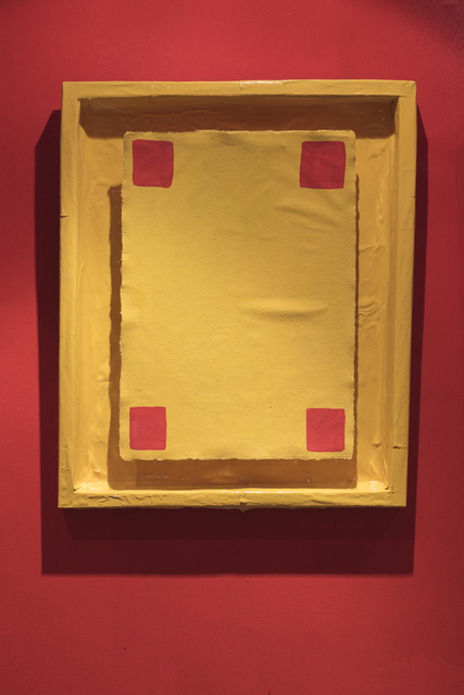Allegra Pacheco, ‘Mantle and Crust IV’, 2015, Drawing, Collage or other Work on Paper, Papier mâché, paper, wood, and oil based paint, LAMB Arts