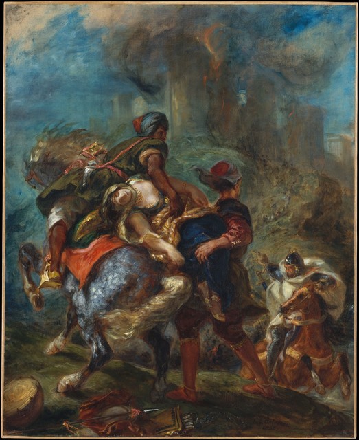Eugène Delacroix, ‘The Abduction of Rebecca’, 1846, The Metropolitan Museum of Art