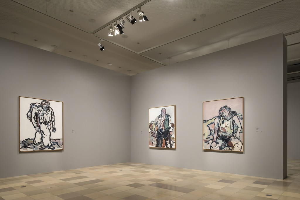 Exhibition view "Georg Baselitz. The Heroes" Photo: Städel Museum (2016) Exhibition view "Georg Baselitz. The Heroes" Photo: Städel Museum (2016)