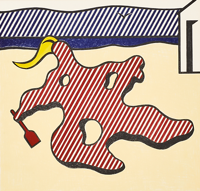 Roy Lichtenstein, ‘Nude on Beach’, 1978, Fine Art Mia