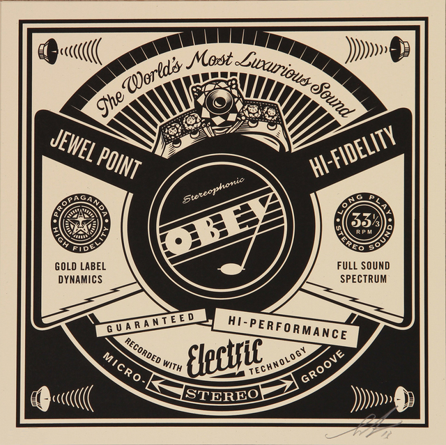 Shepard Fairey, ‘Luxurious Sound’, 2014, 3 Punts Galeria