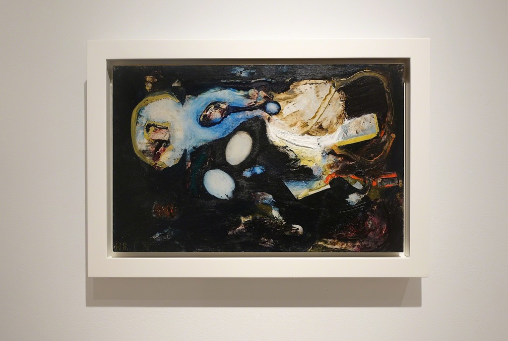Installation view - Primordial Language: Small Works by William Scharf Installation view - Primordial Language: Small Works by William Scharf