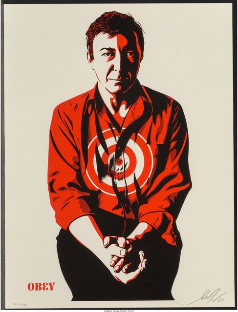 Shepard Fairey (OBEY), ‘Jasper Johns Cream’, 2009, Heritage Auctions