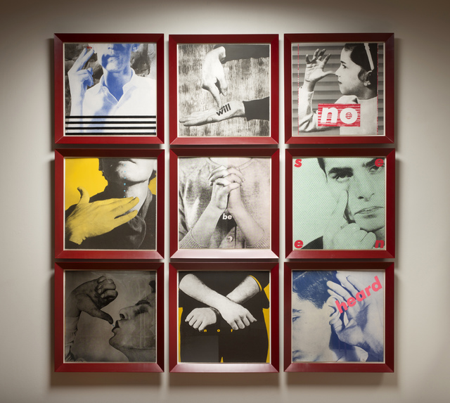 Barbara Kruger, ‘Untitled (We Will No Longer Be Seen and Not Heard)’, 1985, Print, Photo-lithograph and screenprints in color on Arches 88, Wexler Gallery