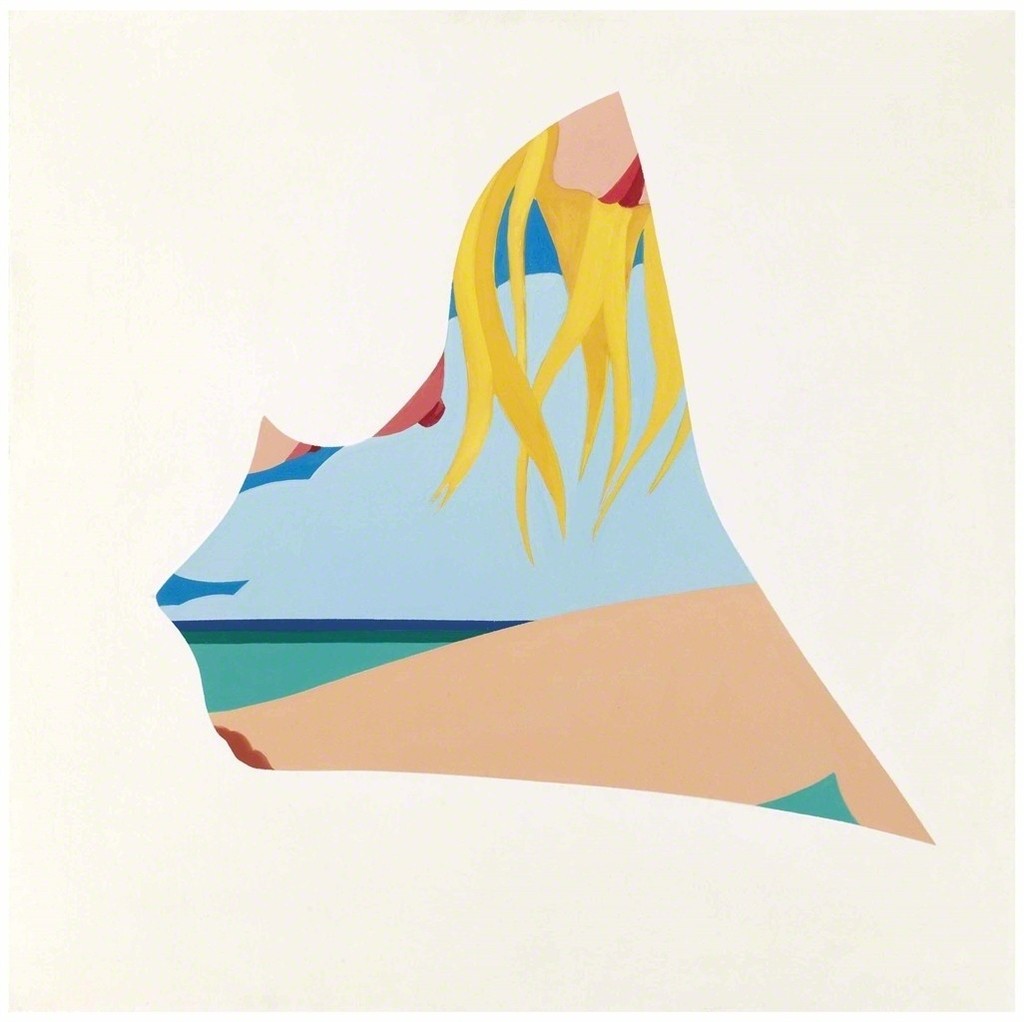 Tom Wesselmann - Study for Seascape Drop-Out