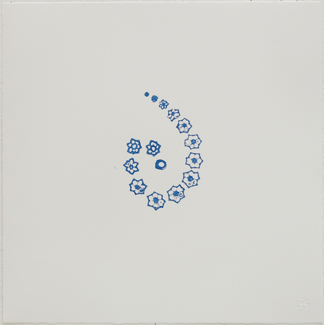 Haegue Yang, ‘Vegetable Print - Okra Spiral #5’, 2012, STPI