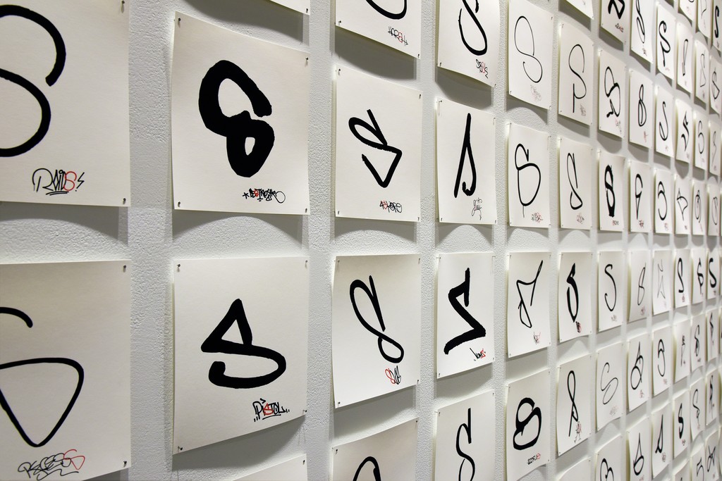 ALL BIG LETTERS. Cantor Fitzgerald Gallery 2017. Photo: Lisa Boughter ALL BIG LETTERS. Cantor Fitzgerald Gallery 2017. Photo: Lisa Boughter