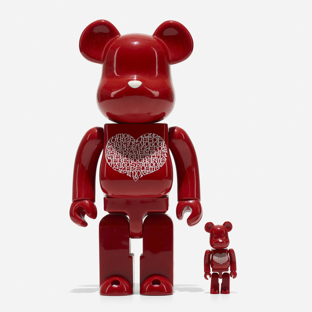 Alexander Girard International Love Heart 400 and 100 Berbricks