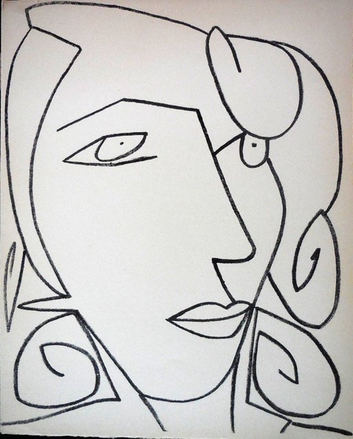 Françoise Gilot, ‘Portrait of a Woman’, 1950-1959, Lions Gallery