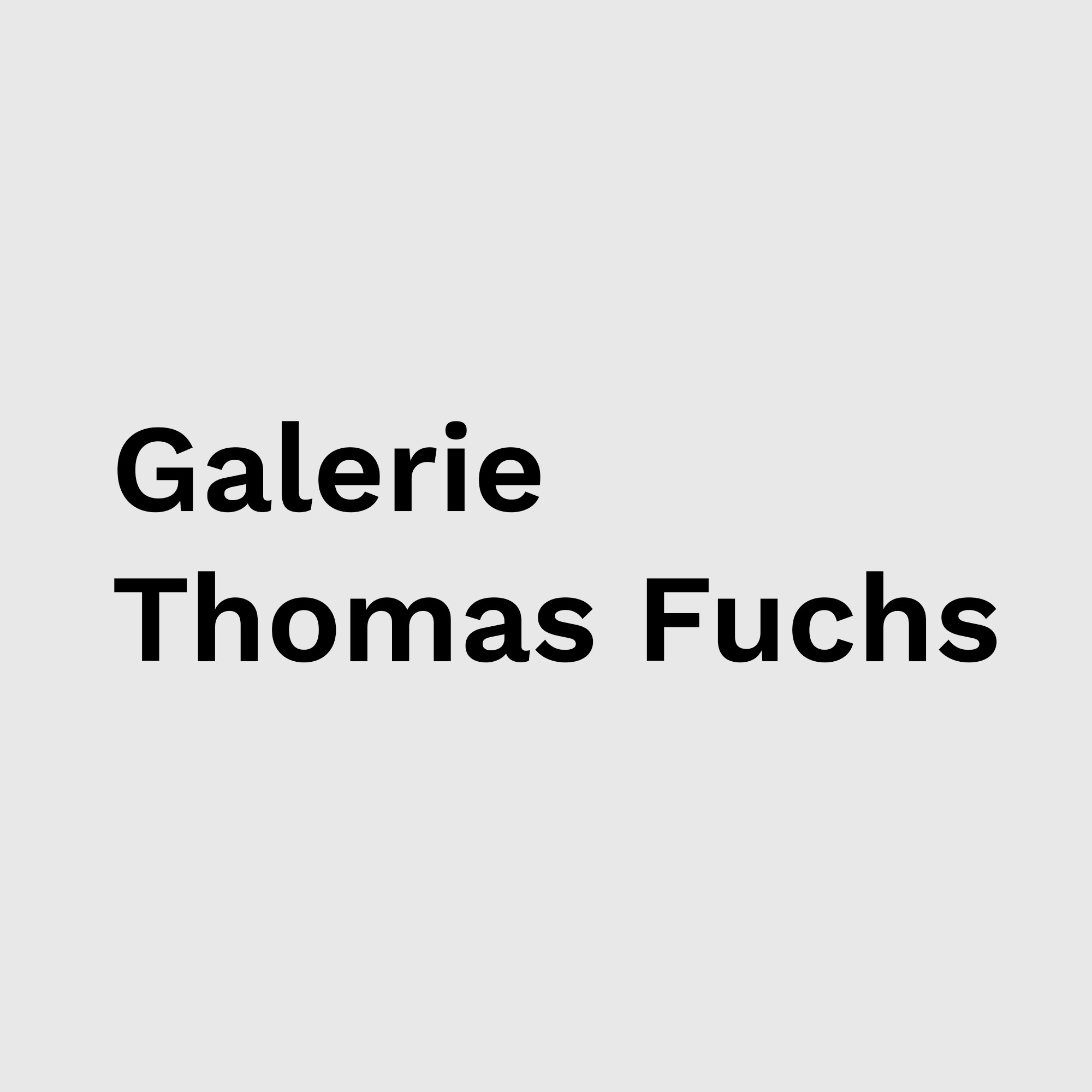 Galerie Thomas Fuchs logo