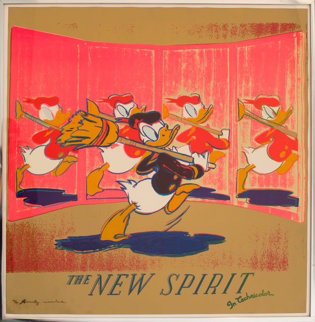 Andy Warhol, ‘The New Spirit (Donald Duck)’, 1985, David Benrimon Fine Art