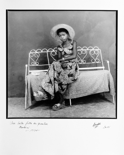 Ambroise Ngaimoko, ‘Une belle fille du quartier Itimbiri’, 1974, Magnin-A