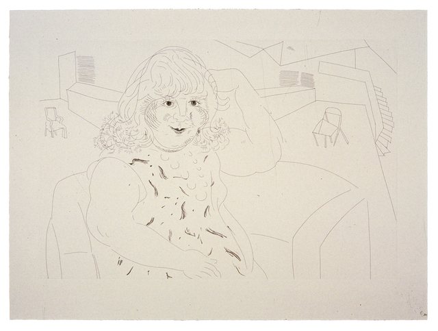 David Hockney, ‘Ann in the Studio’, 1984, Gemini G.E.L.