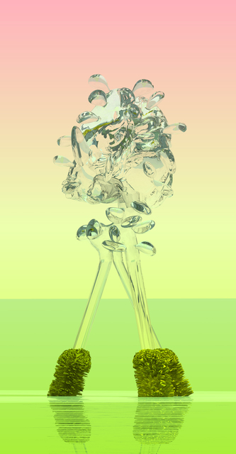 Stepan Ryabchenko, ‘Glassflower the Gorgeous’, 2016, Print, Digital print on aluminum under plexiglass (Diasec), Al-Tiba9 Contemporary Art