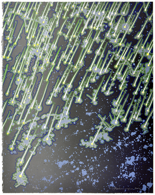 Barbara Takenaga, ‘Falling (1115)’, 2016, Shark's Ink.
