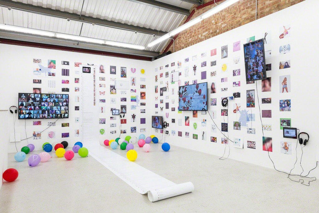 Installation view of Molly Soda ‘Me and My Gurls’ at Annka Kultys Gallery, London 2018. Photo: Annka Kultys Gallery (Damian Griffiths) Installation view of Molly Soda ‘Me and My Gurls’ at Annka Kultys Gallery, London 2018. Photo: Annka Kultys Gallery (Damian Griffiths)