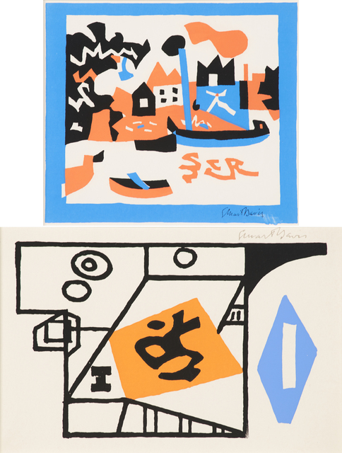 Stuart Davis, ‘Ivy League’, 1953, Print, Screenprint in colors (framed), Rago/Wright