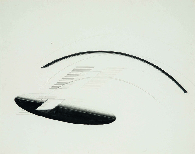 Nasreen Mohamedi, ‘Untitled’, ca. 1980, Drawing, Collage or other Work on Paper, Ink and graphite on paper, The Metropolitan Museum of Art