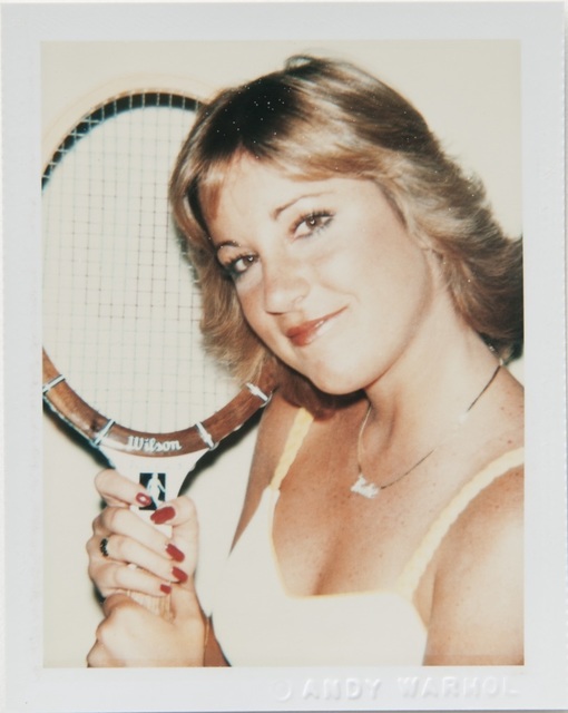 Andy Warhol, ‘Andy Warhol, Polaroid Photograph of Chris Evert Lloyd, 1977’, 1977, Hedges Projects