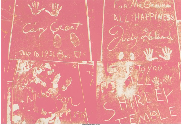 Andy Warhol, ‘Sidewalk, from the portfolio Eight by Eight to Celebrate the Temporary Contemporary’, 1983, Print, Screenprint in colors on Dutch Etching paper, Heritage Auctions