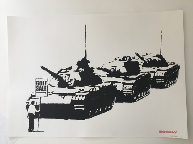 Banksy, ‘Golf Sale (Unsigned)’, 2003, Prescription Art