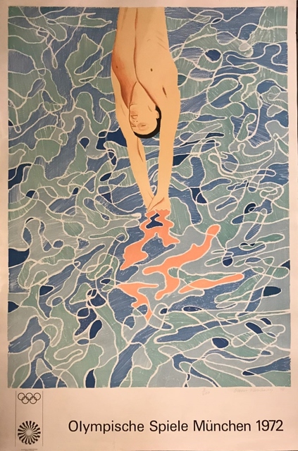 David Hockney, ‘Swimming’, 1972, Wallector