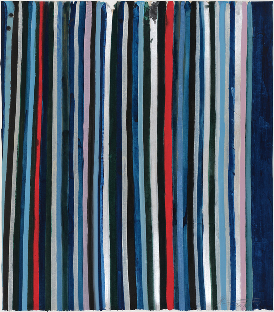 Wei Ligang 魏立刚, ‘Han Brocade a’, 2018, Painting, Ink and acrylic on paper, Michael Goedhuis